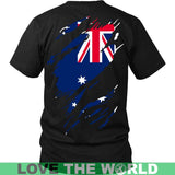 AUSTRALIA - AUSSIE SINCE 1788 T-SHIRT W8 - australia-aussie-since-1788-t-shirt-w8-shirts-1sttheworld_5_951