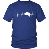 AUSTRALIA IN MY HEARTBEAT A8 - australia-in-my-heartbeat-a8-guys-tee-royal-blue-s-t-shirts-1sttheworld_664