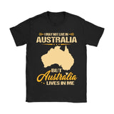 AUSTRALIA LIVES IN ME 28 - australia-lives-in-me-28-gildan-womens-t-shirt-black-s-shirts-1sttheworld_282