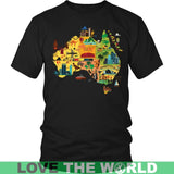 AUSTRALIA THINGS G8 - australia-things-g8-district-unisex-shirt-black-s-t-shirts-1sttheworld_735
