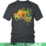AUSTRALIA THINGS G8 - australia-things-g8-district-unisex-shirt-charcoal-s-t-shirts-1sttheworld_351