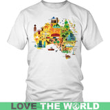AUSTRALIA THINGS G8 - australia-things-g8-district-unisex-shirt-white-s-t-shirts-1sttheworld_490