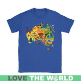 AUSTRALIA THINGS G8 - australia-things-g8-gildan-womens-t-shirt-royal-blue-s-shirts-1sttheworld_884