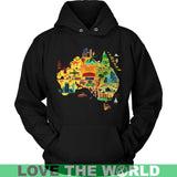 AUSTRALIA THINGS G8 - australia-things-g8-unisex-hoodie-black-s-t-shirts-1sttheworld_324