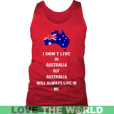 AUSTRALIA WILL ALWAYS LIVE IN ME G8 - australia-will-always-live-in-me-g8-district-mens-tank-red-s-t-shirts-1sttheworld_193