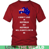 AUSTRALIA WILL ALWAYS LIVE IN ME G8 - australia-will-always-live-in-me-g8-district-unisex-shirt-red-s-t-shirts-1sttheworld_819