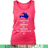 AUSTRALIA WILL ALWAYS LIVE IN ME G8 - australia-will-always-live-in-me-g8-district-womens-tank-neon-pink-s-t-shirts-1sttheworld_911