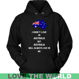 AUSTRALIA WILL ALWAYS LIVE IN ME G8 - australia-will-always-live-in-me-g8-unisex-hoodie-black-s-t-shirts-1sttheworld_733