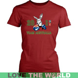 Australia World Cup 2018 T-shirt A1 - australia-world-cup-2018-z1-district-womens-shirt-red-xs-t-shirts-1sttheworld_724