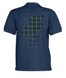 Forbes Tartan Polo Shirt In Me Clan Badge K7 - b157713bec630a36a84ac13d2aac3e8d