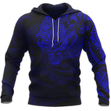 Maori Tattoo Style Hoodie - Blue  A7 - b1_e5c1e022-6770-452b-905f-ad743bc5fcbe