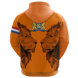 Netherlands Zip-Up Hoodie - Double Lion K2 - back_8da59182-a9a2-42da-a14a-8f2b9745d281