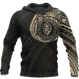 Guam Micronesia Tattoo Style Hoodie A7 - bhtgbfb