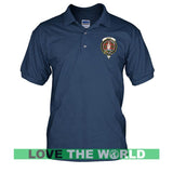 Tartan Polo Shirt - Boyd Badge (Men's) A9 - boyd-badge-tartan-mens-polo-t-shirt-a9-j-navy-s-shirts-1sttheworld_232