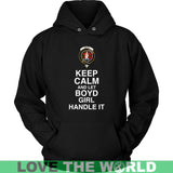 BOYD TARTAN KEEP CALM GIRL T-SHIRT K5 - boyd-tartan-keep-calm-girl-t-shirt-c5-unisex-hoodie-black-s-shirts-1sttheworld_781
