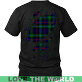 Calder Tartan Shirt Or Tartan Hoodie In Me TH8 - calder-in-me-t-shirt-s12-shirts-1sttheworld_4_418