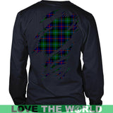Calder Tartan Shirt Or Tartan Hoodie In Me TH8 - calder-in-me-t-shirt-s12-shirts-1sttheworld_995