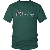 CAMERON IN MY HEARTBEAT N9 - cameron-in-my-heartbeat-n9-district-unisex-shirt-dark-green-s-t-shirts-1sttheworld_465