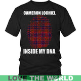 Cameron Lochiel Tartan T-Shirt - Indside My DNA NN5 - cameron-lochiel-inside-my-dna-n4-district-unisex-shirt-black-s-t-shirts-1sttheworld_231