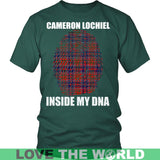 Cameron Lochiel Tartan T-Shirt - Indside My DNA NN5 - cameron-lochiel-inside-my-dna-n4-district-unisex-shirt-dark-green-s-t-shirts-1sttheworld_380