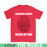 Cameron Lochiel Tartan T-Shirt - Indside My DNA NN5 - cameron-lochiel-inside-my-dna-n4-gildan-womens-t-shirt-red-s-shirts-1sttheworld_368