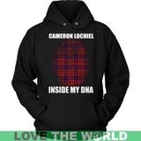 Cameron Lochiel Tartan T-Shirt - Indside My DNA NN5 - cameron-lochiel-inside-my-dna-n4-unisex-hoodie-black-s-t-shirts-1sttheworld_538