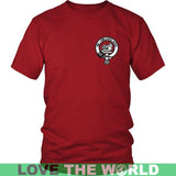 CAMPBELL IN ME T-SHIRT N8 - campbell-in-me-t-shirt-n8-district-unisex-red-s-shirts-1sttheworld_581