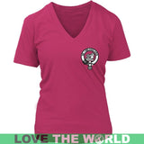 CAMPBELL IN ME T-SHIRT N8 - campbell-in-me-t-shirt-n8-district-womens-v-neck-dark-fuchsia-s-shirts-1sttheworld_303