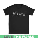 CAMPBELL IN MY HEARTBEAT N9 - campbell-in-my-heartbeat-n9-gildan-womens-t-shirt-black-s-shirts-1sttheworld_613