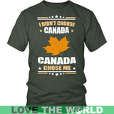 Canada choose me H4 Funny Tshirt - canada-chose-me-h4-t-shirts-1sttheworld_5_483