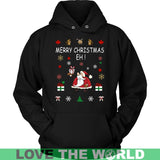CANADA CHRISTMAS T-SHIRT P2 - canada-christmas-t-shirt-p2-unisex-hoodie-black-s-shirts-1sttheworld_205