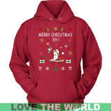 CANADA CHRISTMAS T-SHIRT P2 - canada-christmas-t-shirt-p2-unisex-hoodie-red-s-shirts-1sttheworld_232