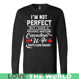 CANADA FAMILY NH02 - canada-family-nh02-canvas-long-sleeve-shirt-black-s-t-shirts-1sttheworld_719