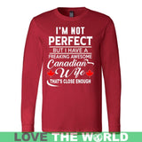 CANADA FAMILY NH02 - canada-family-nh02-canvas-long-sleeve-shirt-red-s-t-shirts-1sttheworld_168