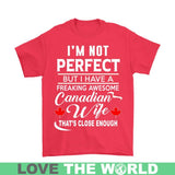 CANADA FAMILY NH02 - canada-family-nh02-gildan-mens-t-shirt-red-s-shirts-1sttheworld_564