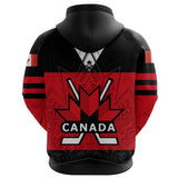 Canada Hockey Zip Hoodie - Maple Leaf Red K4 - canada-hockey-hoodie-back_ca4973da-8d98-4e33-baf4-16a5deed112b