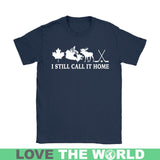 CANADA - I Still Call It Home T-Shirt V5 - canada-i-still-call-it-home-v5-gildan-womens-t-shirt-navy-s-shirts-1sttheworld_793