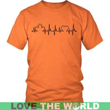 CANADA IS ALWAYS IN MY HEART V5 - canada-is-always-in-my-heart-v5-district-unisex-shirt-orange-s-t-shirts-1sttheworld_414