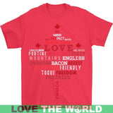 CANADA MAPLE LEAF - canada-maple-leaf-gildan-mens-t-shirt-red-s-shirts-1sttheworld_407