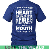 CANADA - MY SOUL AND A MOUTH I CAN'T CONTROL W8 - canada-my-soul-and-a-mouth-i-cant-control-w8-t-shirts-1sttheworld_1_830