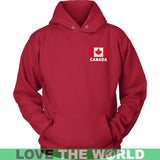 CANADA - MY SOUL AND A MOUTH I CAN'T CONTROL W8 - canada-my-soul-and-a-mouth-i-cant-control-w8-unisex-hoodie-red-s-t-shirts-1sttheworld_941