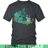 Canada Things G8 Funny Canada T-Shirt - canada-things-g8-district-unisex-shirt-charcoal-s-t-shirts-1sttheworld_426