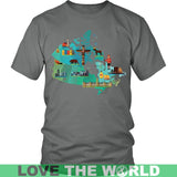 Canada Things G8 Funny Canada T-Shirt - canada-things-g8-district-unisex-shirt-grey-s-t-shirts-1sttheworld_941