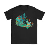 Canada Things G8 Funny Canada T-Shirt - canada-things-g8-gildan-womens-t-shirt-black-s-shirts-1sttheworld_527