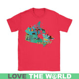 Canada Things G8 Funny Canada T-Shirt - canada-things-g8-gildan-womens-t-shirt-red-s-shirts-1sttheworld_977