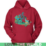 Canada Things G8 Funny Canada T-Shirt - canada-things-g8-unisex-hoodie-red-s-t-shirts-1sttheworld_154
