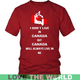 Canada Will Always Live In Me G8 T-Shirt - canada-will-always-live-in-me-g8-district-unisex-shirt-red-s-t-shirts-1sttheworld_671