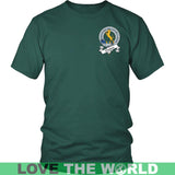 Chattan Tartan Shirt Or Tartan Hoodie In Me TH8 - chattan-in-me-t-shirt-s12-district-unisex-dark-green-s-shirts-1sttheworld_662