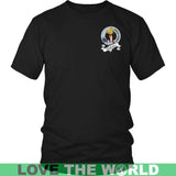 Chisholm Tartan Shirt Or Tartan Hoodie In Me TH8 - chisholm-in-me-t-shirt-s12-district-unisex-black-s-shirts-1sttheworld_205