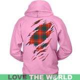Chisholm Tartan Shirt Or Tartan Hoodie In Me TH8 - chisholm-in-me-t-shirt-s12-shirts-1sttheworld_12_429
